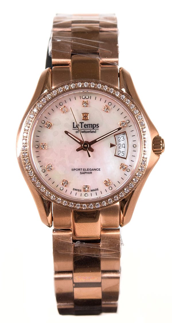 LeTemps ZAFIRA LADY SAPHIR QUARZ WATCH 50M main image 0