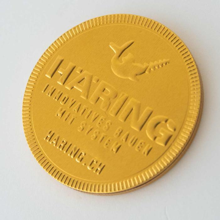 Juerg Siegrist AG - Schokoladenmünzen/ Schoggitaler Sonderanfertigung