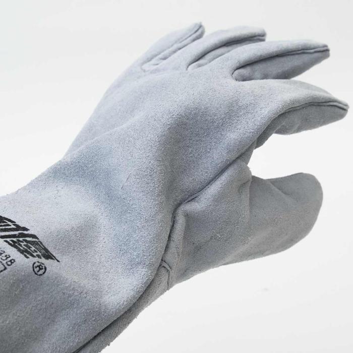 Handschuhe für Schweisser Kuhleder grau