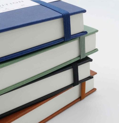 Kalender-Notizbuch mit Gold- oder Silberprägung