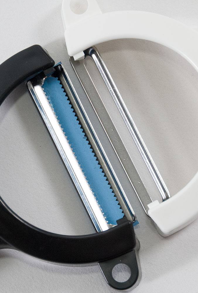 Sparschäler Swiss Peeler bedruckt