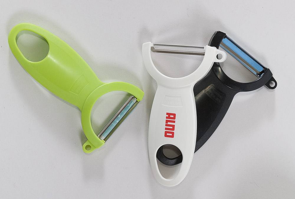 Sparschäler Swiss Peeler bedruckt
