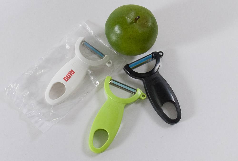 Sparschäler Swiss Peeler bedruckt