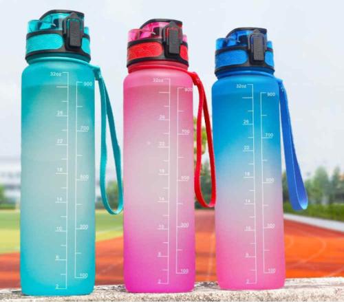 Trinkflaschen 1000 ml mit Skala