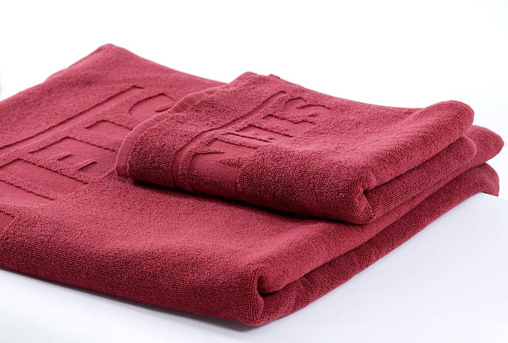 Badetuch als Sonderanfertigung gewoben, Juerg Siegrist AG