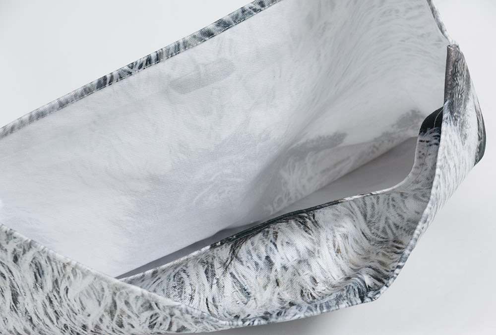Innenseite des individuell bedruckten Kissenbezuges als Sonderanfertigung – Juerg Siegrist AG Werbeartikel