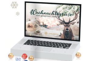 Adventskalender-„Laptop-Lindt-Organic