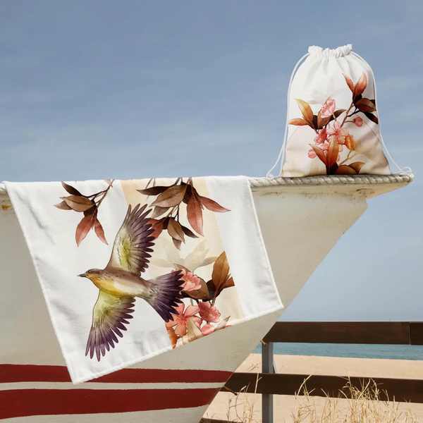 Badetuch und Tasche in Einem und in Ihrem Design – Juerg Siegrist AG Werbeartikel